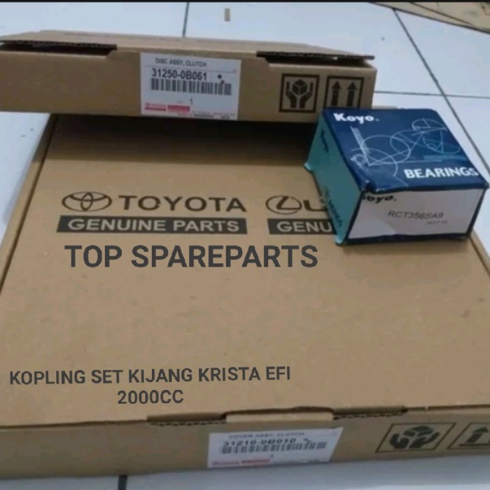 [New Ori] Kopling Set Toyota Kijang Krista Efi 2.0 2000Cc Terbatas
