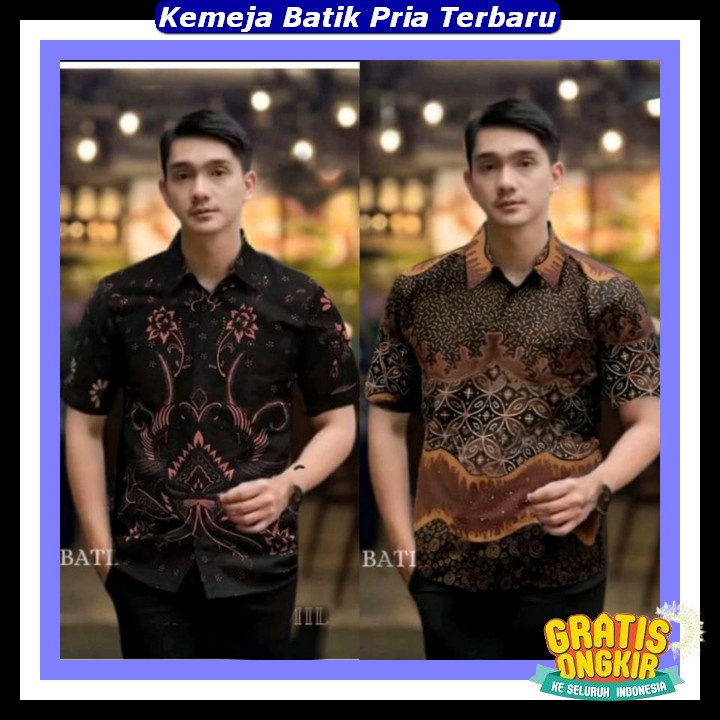 Baju Kondangan Cowok Kekinian Kwmeja Kantor Pendek Jumbo Baju Kemeja Laki Laki Dewasa Import Bju Kon