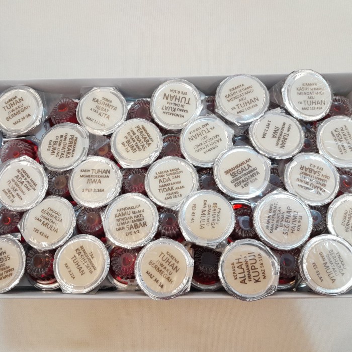 

------] Anggur Set hosti Ayat 100pcs