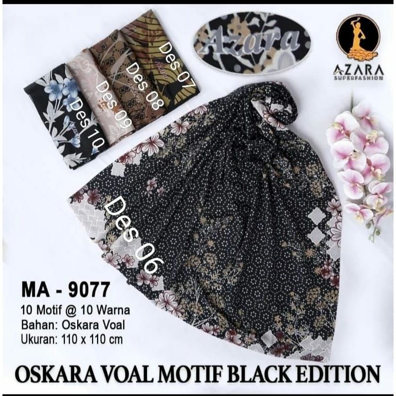 HIJAB AZAHRA UMAMA MOTIF SERIAN BLACK JILBAB AZAHRA MOTIF JILBAB UMAMA MOTIF BLACK