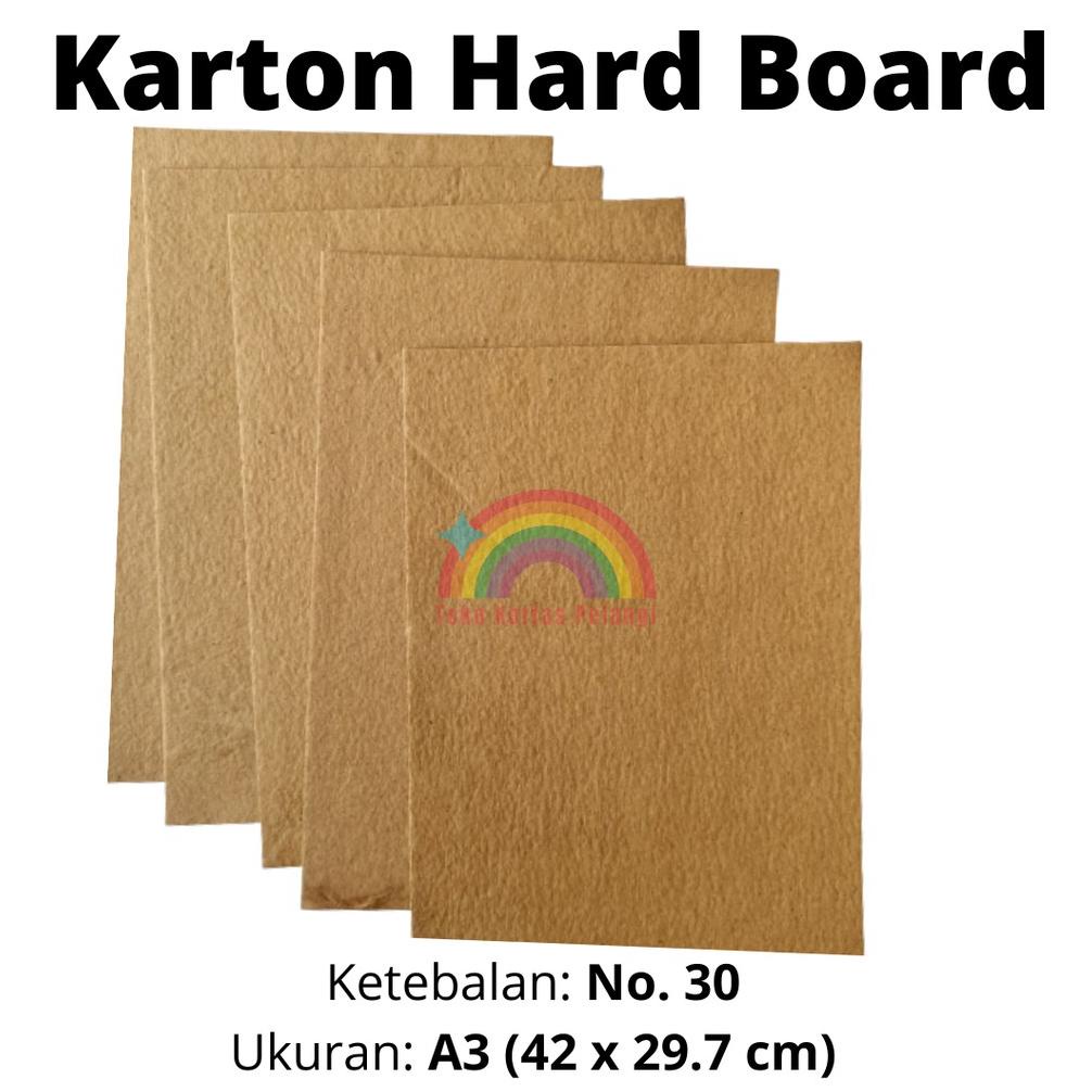 

Kekinian - Karton Hard Board no. 30 per 5 pcs Ukuran A3 ,,