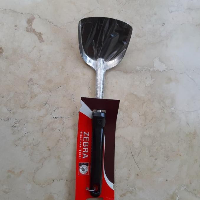 Sodet Stainless Steel 18/10 Merek Zebra / Spatula Polos Thailand Terbaik