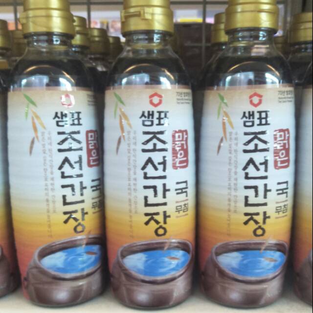 

Sempio Kecap Asin(Naturally Brewed Soy Sauce For Soup-Chosun) 500 Ml