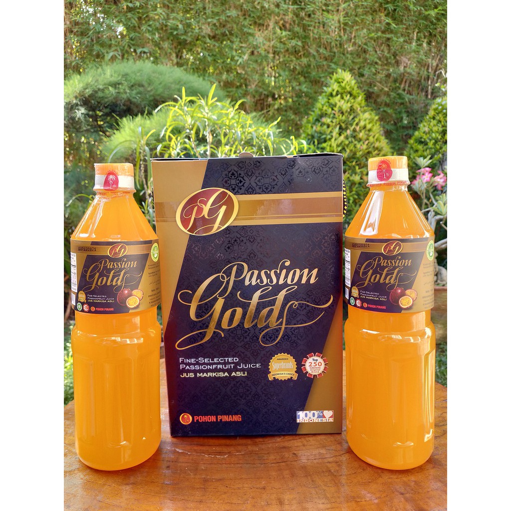 

Sirup Markisa Passion Gold Pohon Pinang 1L 1 Liter Marquisa