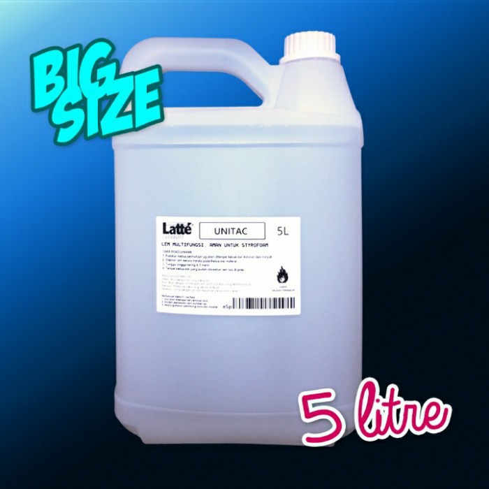 

Lem Styrofoam Gabus Latte Unitac 5 Liter