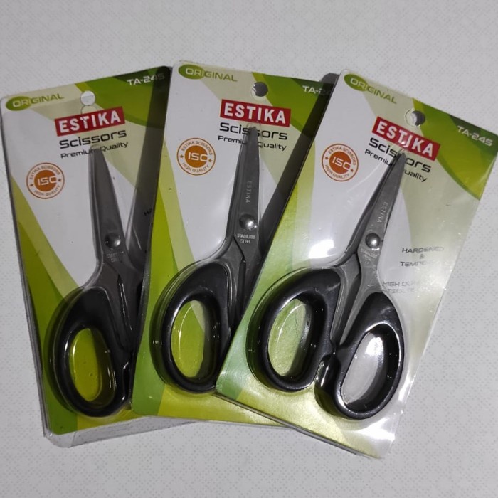 

] Gunting Stainless Kecil 12 Cm Estika Sangat Tajam Premium Quality