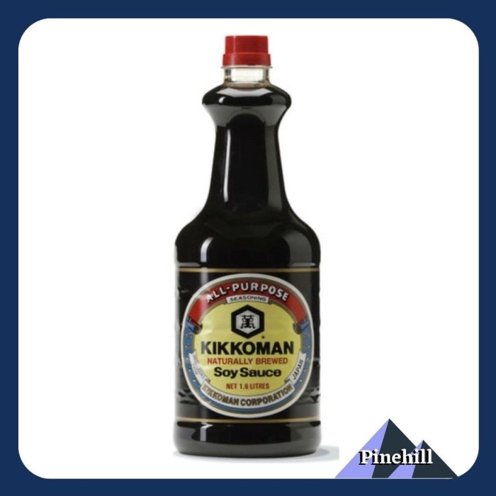 

Kikkoman / Kikoman Soy Sauce - Kecap Asin Jepang 1.6 Liter / Lt / L