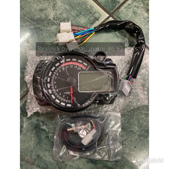 speedometer model koso universal kilometer digital universal motor