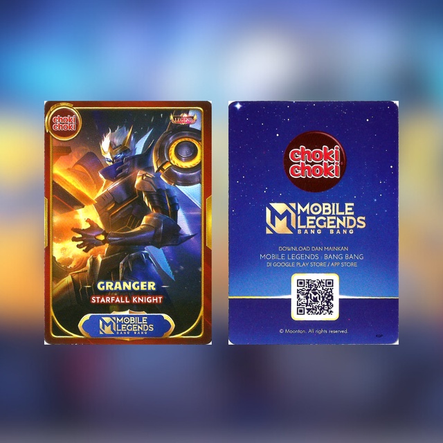 Kartu Mobile Legends Choki Choki Granger Starfall Knight