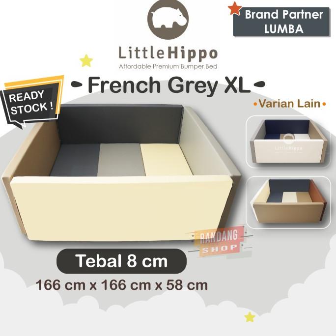 Little Hippo Bumper Bed XLarge Partner Lumba Playmat Bumpermat Fence