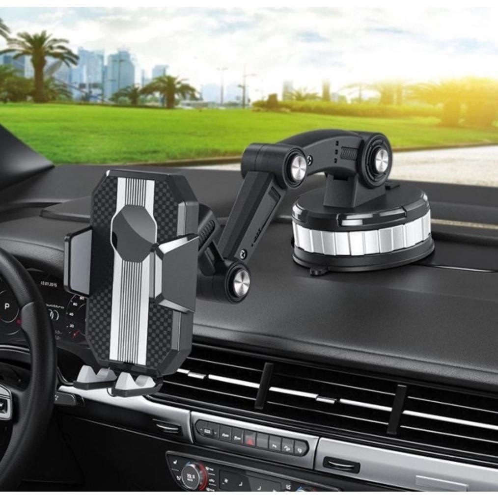 Kualitas No 1 Holder hp mobil 4 in 1 NC61 Dudukan handphone universal original untuk pemasangan di d