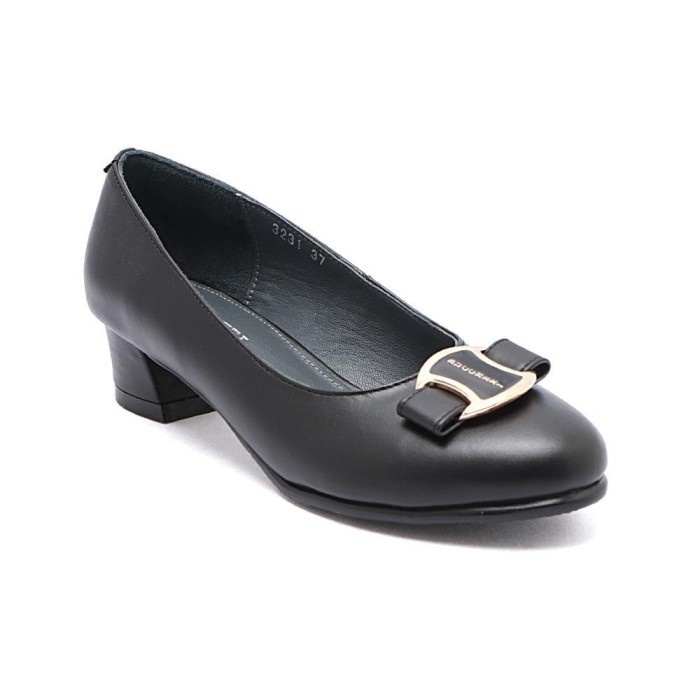 SEPATU HEELS WANITA BUCCHERI ARCHITA HITAM