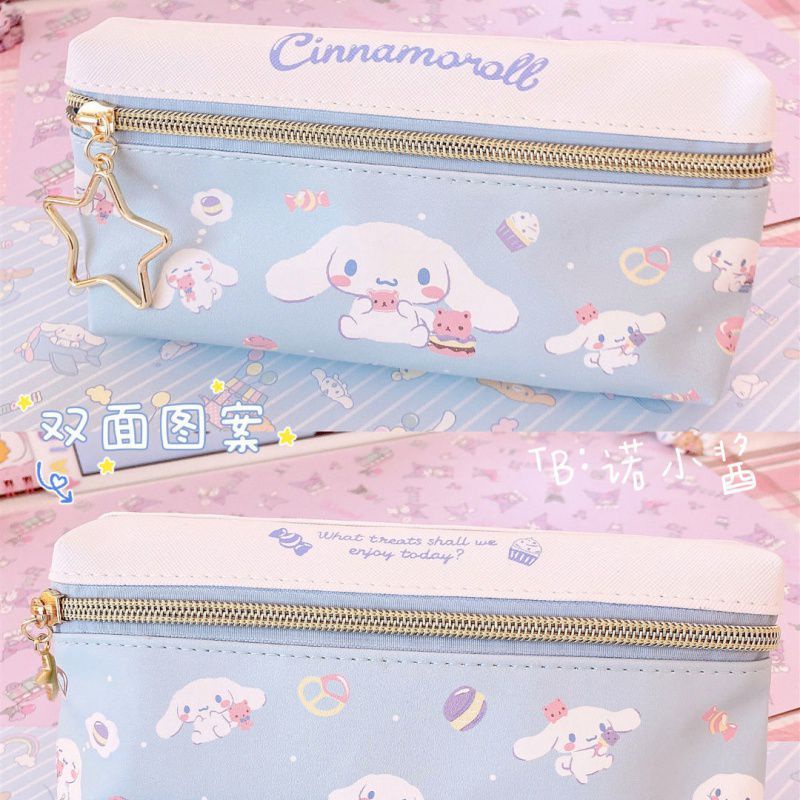 

LPA TEMPAT PENSIL TERBARU 2 SISI / KOTAK PENSIL SANRIO TERBARU /PENCIL CASE CINNAMOROLL KUEOMI