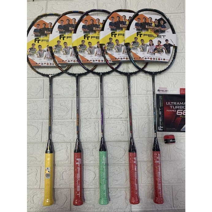 Raket Badminton Felet Aeroforce Aero Force Fr 45Lbs Original Terpopuler