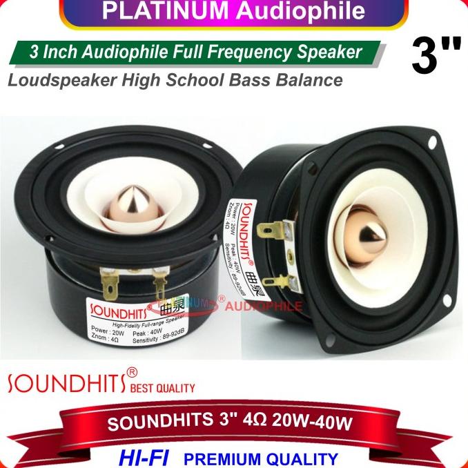 Speaker Full range 3 Inch Premium Fullrange Speaker Import