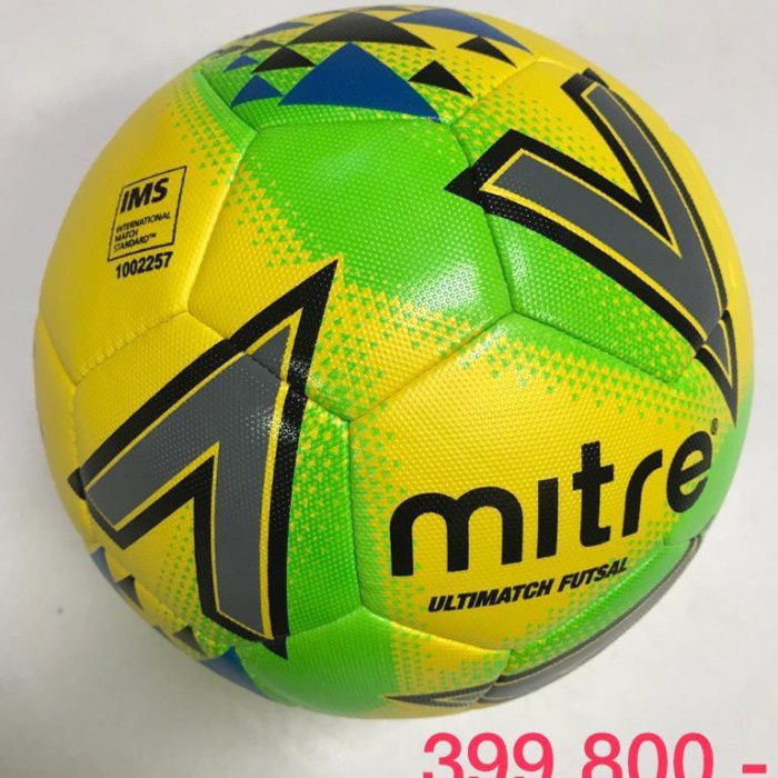 Bola Futsal Mitre Ultimatch Jahit Bonus Pentil Jaring Original Terpopuler