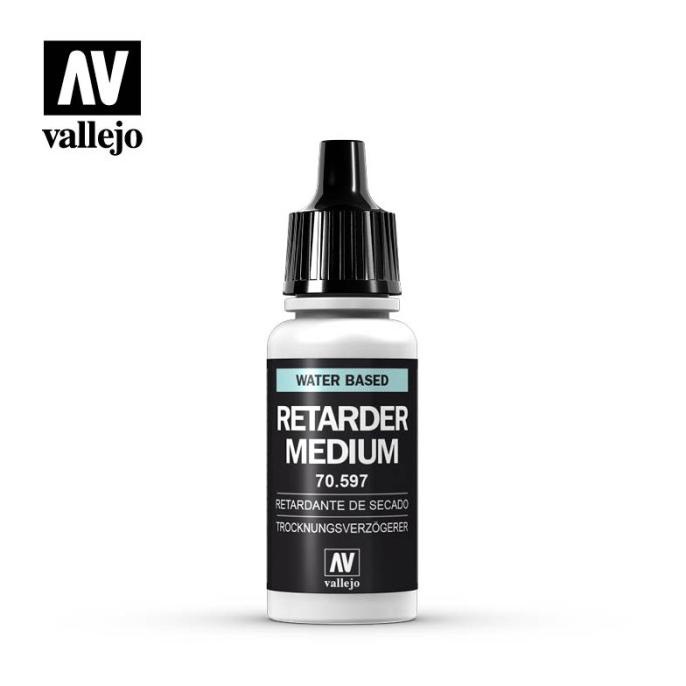

] Cat Akrilik Vallejo Retarder Medium 17Ml Stok Terbatas
