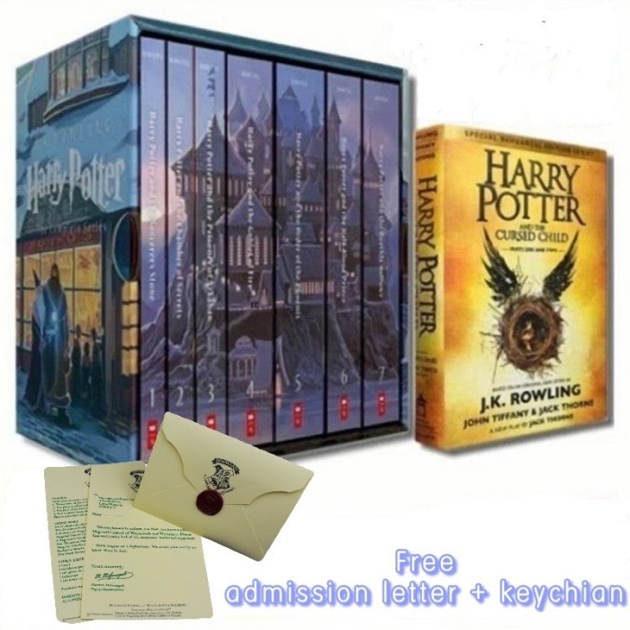 

Harry Potter box set 8 buku Bahasa Inggris