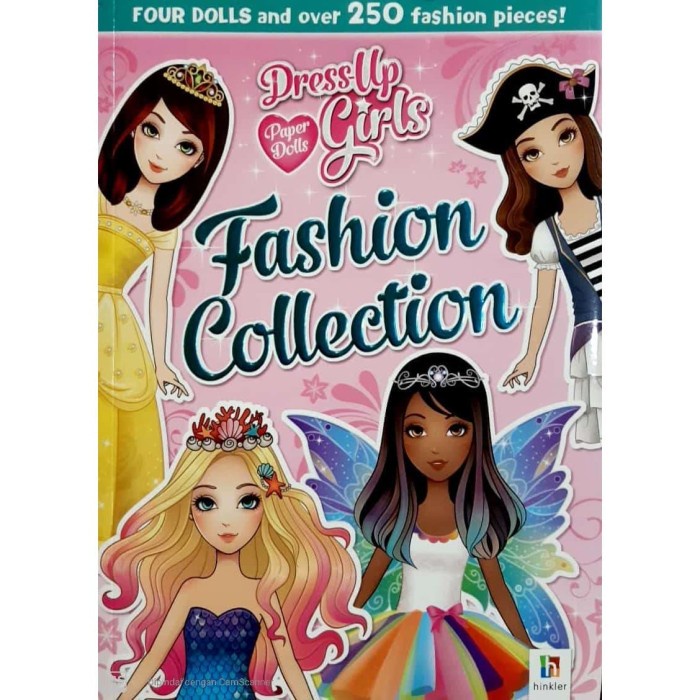 [COD] Dress-Up Girls Paper Dolls Fashion Collection Limited