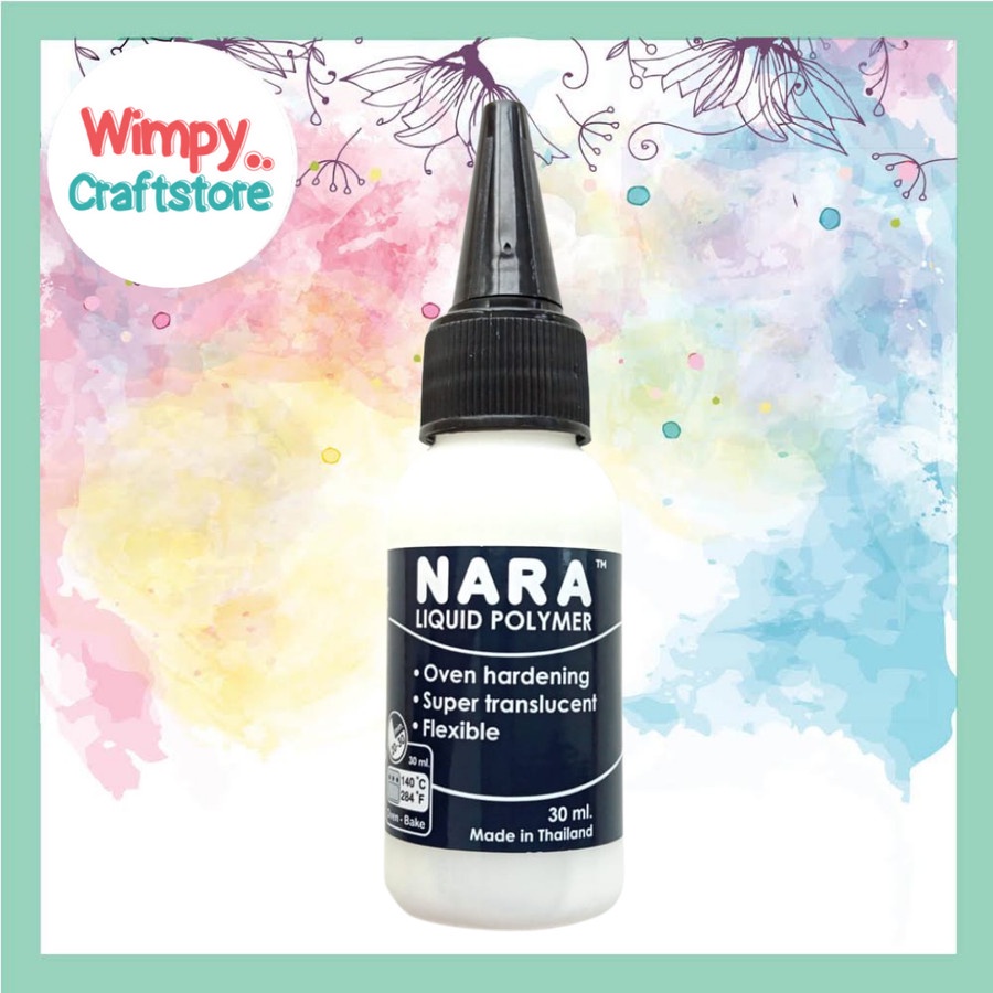 Wimpy - Nara Polymer Clay Cair Pelembut Polymer Clay Softener Lem Clay
