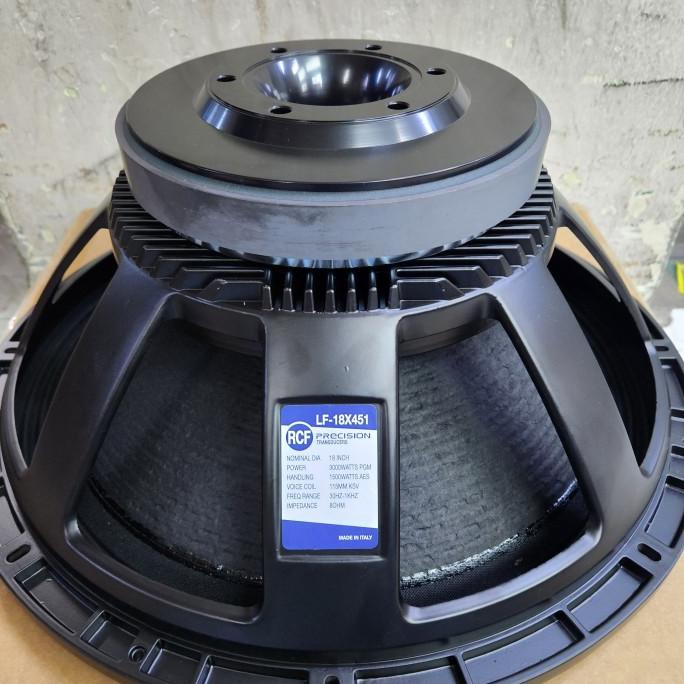 speaker komponen rcf lf18x451 18 x451 18inch subwoofer