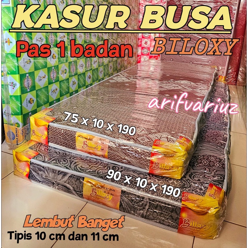 [EXCLUSIVE] BEST QUALITY Kasur Busa Lembut Banget Biloxy / Safira Sedikit Kenyal Pas 1 Badan Tipis