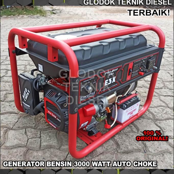Jual Murah Proquip Genset 3000 2800 Watt E3X Generator Listrik Bensin Auto Choke
