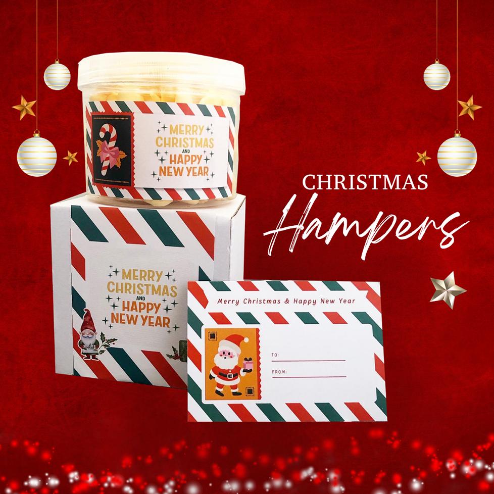 

LARIS [DELISH SNACKS] Christmas Hampers isi 1 toples (S) / Bingkisan Parsel Parcel / Gift Box Makanan Spesial Natal / New Year Gift Tahun Baru 2024 MURAH