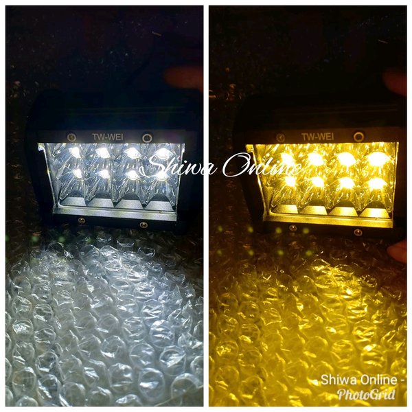 Lampu Tembak Sorot 12 Led 2 Warna - Lampu Tembak 12 Led - Lampu Sorot 12 Mata