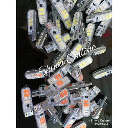 Lampu Senja Universal - Lampu Sen Motor Mobil - Lampu Senja 8 Led Flash