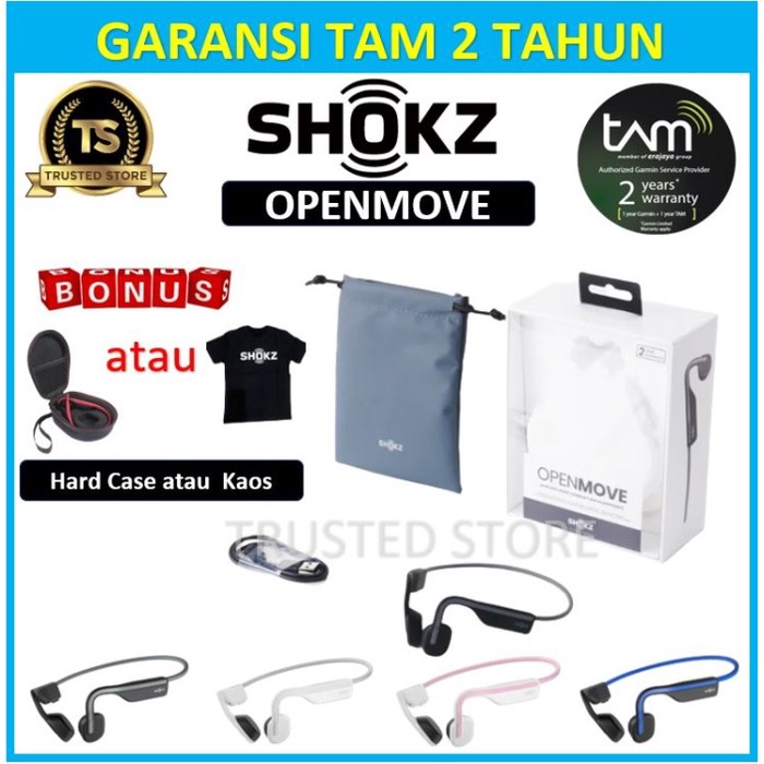 Terbaru Shokz Openmove Aftershokz Open Move Headphone Promo Terlaris