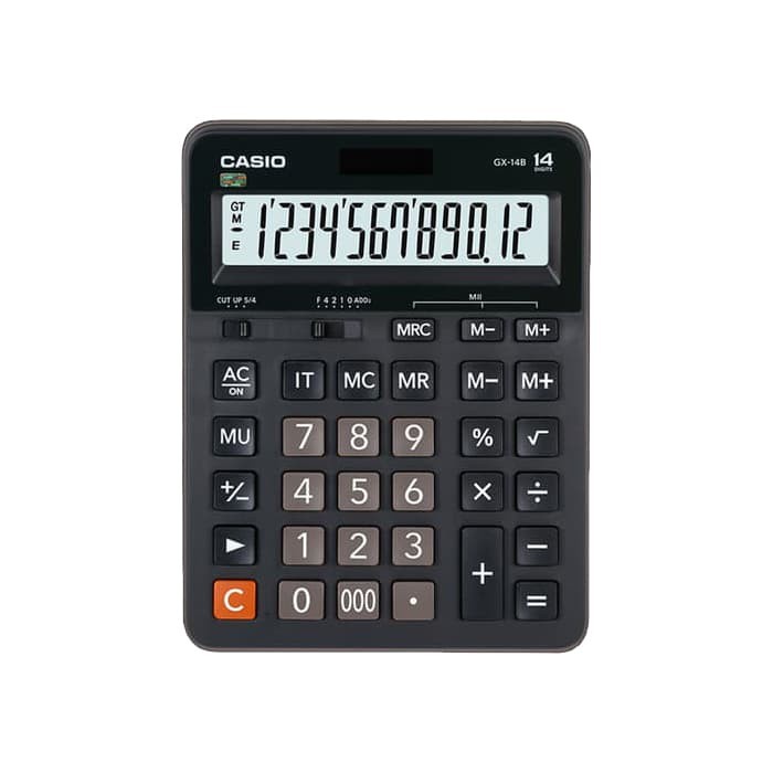 

CASIO VALUE SERIES CALCULATOR GX-14B ORIGINAL TERBARU