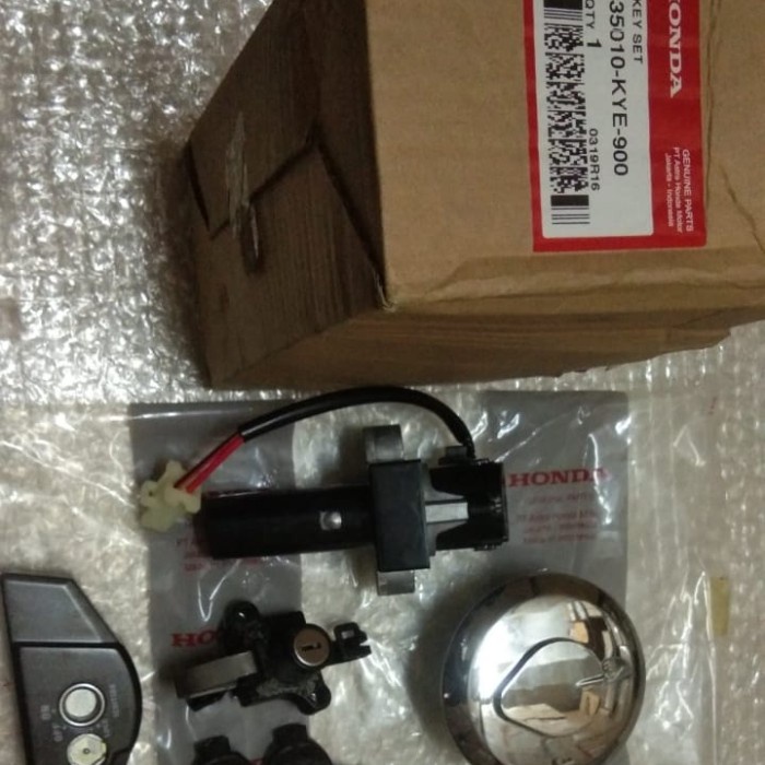 Kunci Kontak Set New Megapro Monoshock Ori