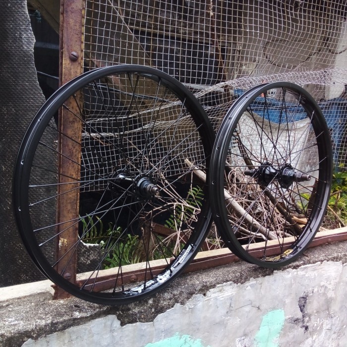 ✨Ori Parts Bmx Wheelset Alex Rims Supradome With Khe Mvp Cassette Hub Terbaru