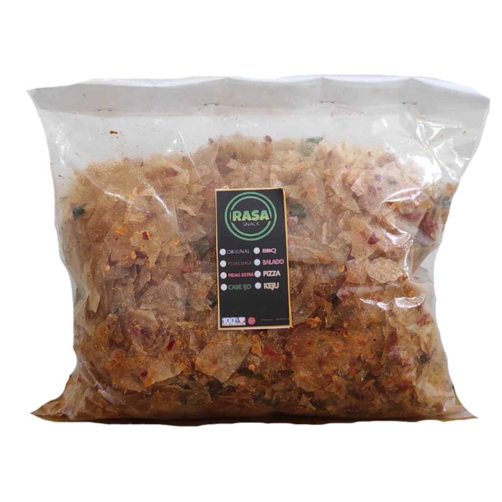 

Keripik Kaca / Beledag / Kirca 1Kg Daun Jeruk