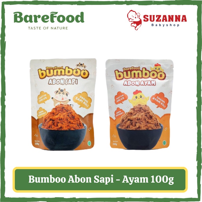 

Bumboo Abon Sapi & Abon Ayam 100Gr - Mpasi Non Msg