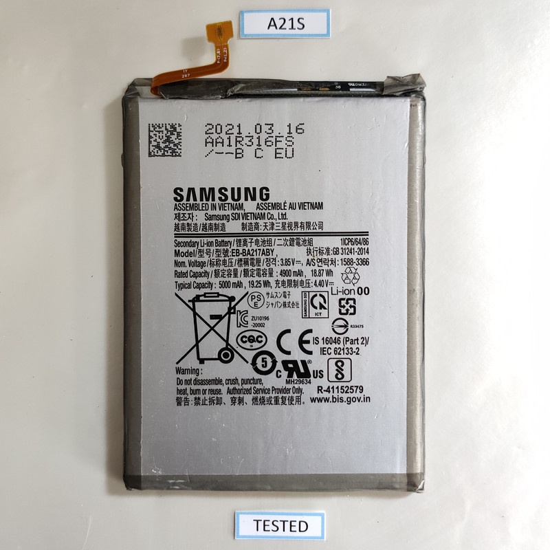 BATERAI BATERAY BATRAI SAMSUNG A21S A02 A04S A045 A13 M02 A12 ORIGINAL COPOTAN