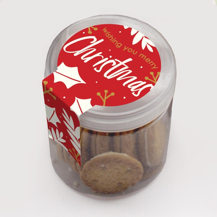 

Capricorn Design Sticker Box Label Christmas Natal isi 1 - SNT 005