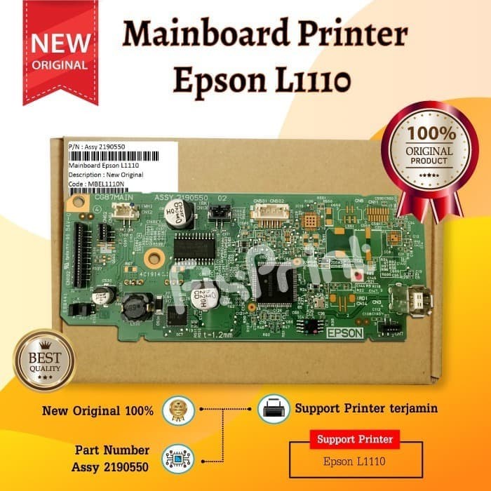 Mainboard Printer Epson L1110 Motherboard L1110 Board L1110 New Star