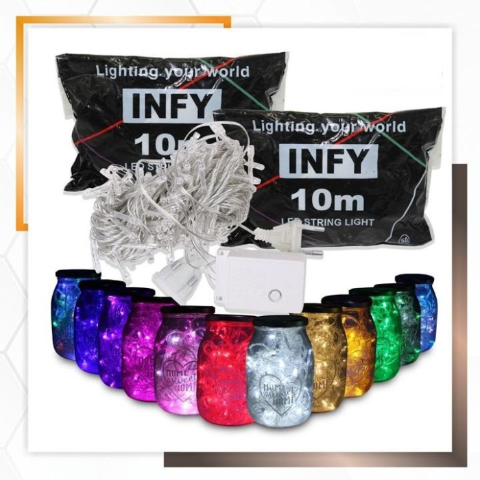 

Lampu50 LED 10 Meter LED Box Natal Murah Tumbler Light Hias Dekorasi Limited Stock