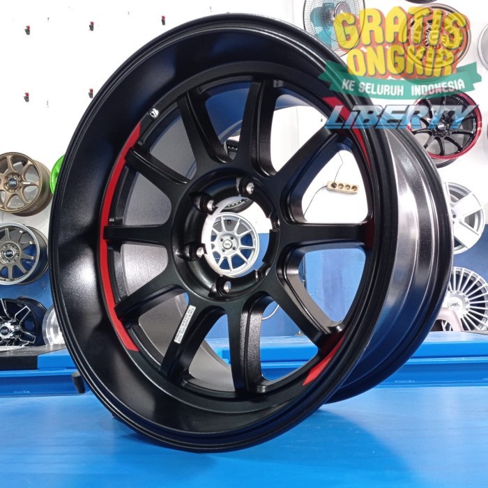 Lenzo Venom 5 Ring 18 Hsr Wheel Toboali, Velg Mobil Pajero, Fortuner Star