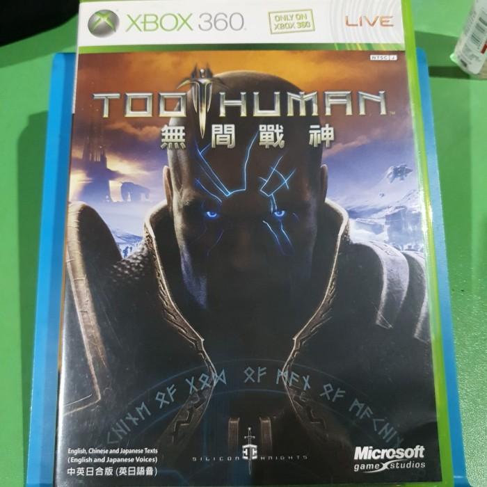 KASET DVD GAME ORIGINAL XBOX 360 TOO HUMAN