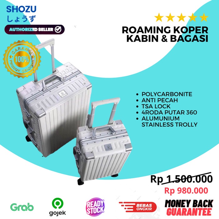 Koper Roaming Koper Kabin & Bagasi Import Suitcase Luggage Murah