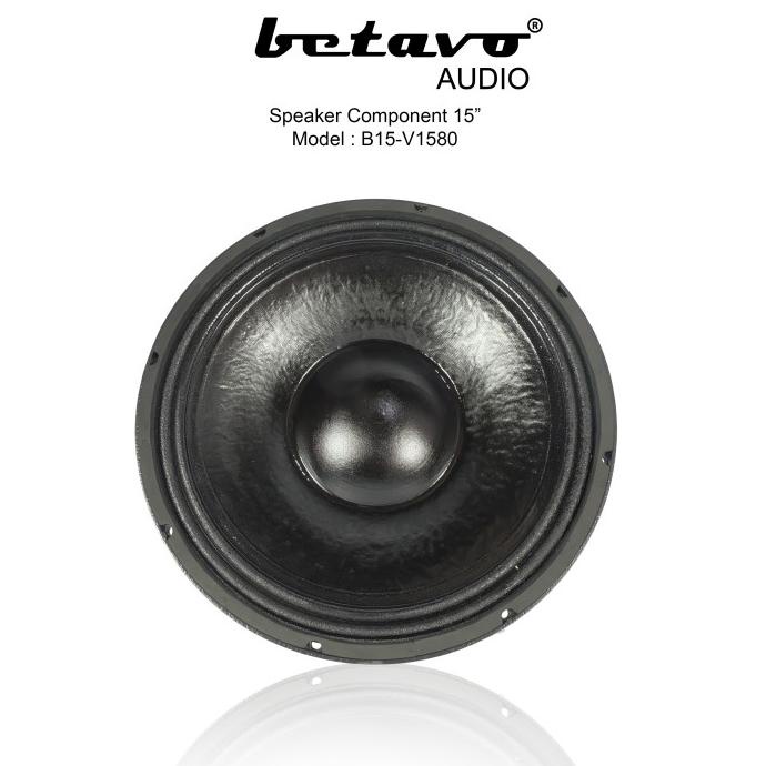 SPEAKER KOMPONEN BETAVO B15-V1580 15 INCH PROFESSIONAL AUDIO COMPONENT