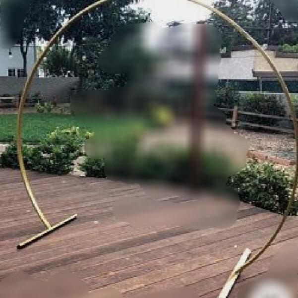 Pergola Besi Ring 1 Dekorasi