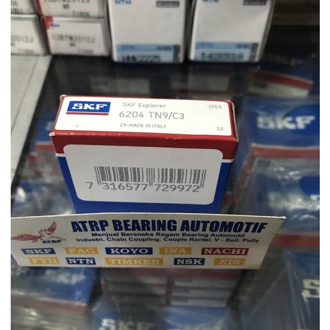 Ball Bearing 6204 Tn9/C3 Skf