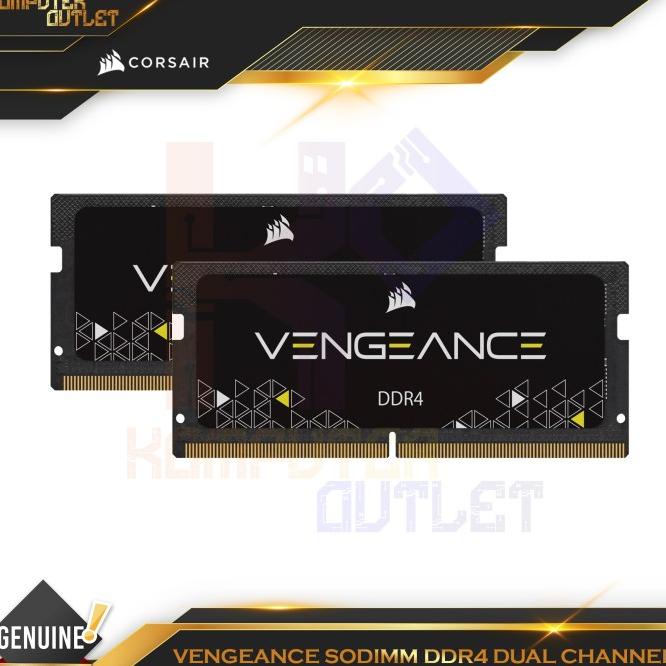 Corsair Ram Laptop Vengeance 32Gb Ddr4 (2X16Gb) 3200Mhz 2666Mhz Sodimm