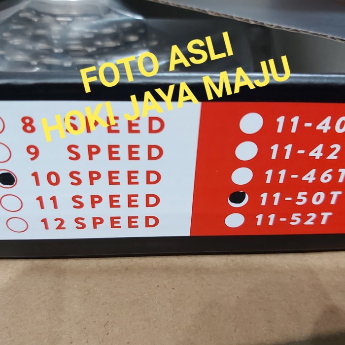 [Baru] Sproket 10 Speed Raze 11 50 T Freewheel 11-50T Berkualitas