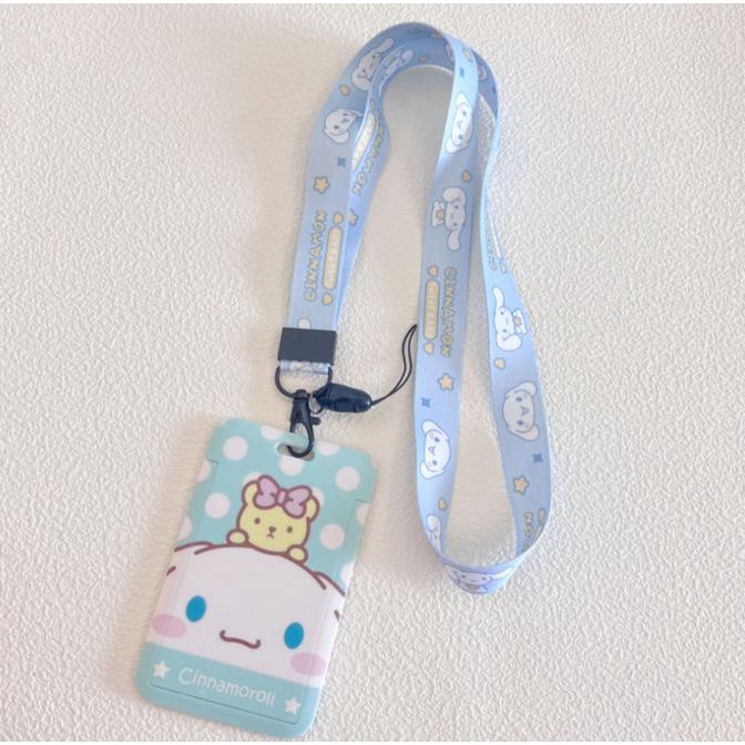 

Kalung Holder Kartu Lucu Sanrio /ID Card Holder NameTag Lanyard Sanrio