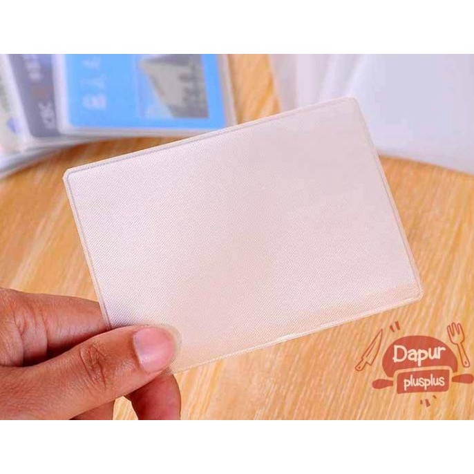 

Plastik Kartu Nama ATM SIM KTP|Cover Pelindung Credit Card Anti Gores